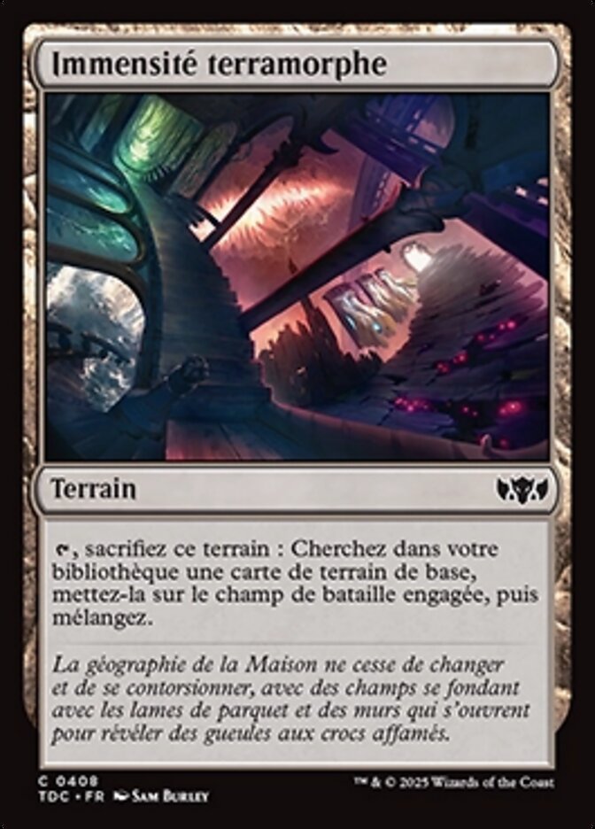 Immensité terramorphe