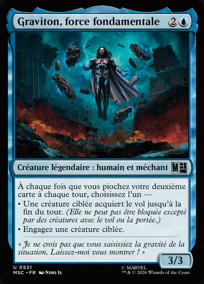 Graviton, force fondamentale