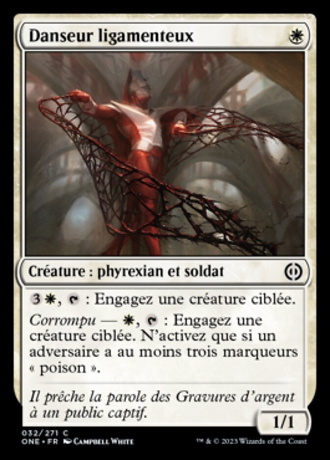 Danseur ligamenteux