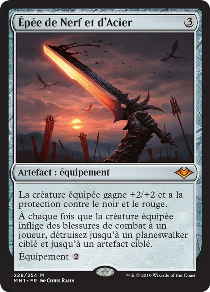 Épée de Nerf et d'Acier