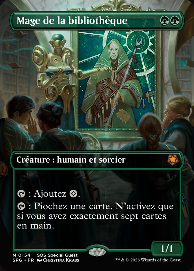 Mage de la bibliothèque