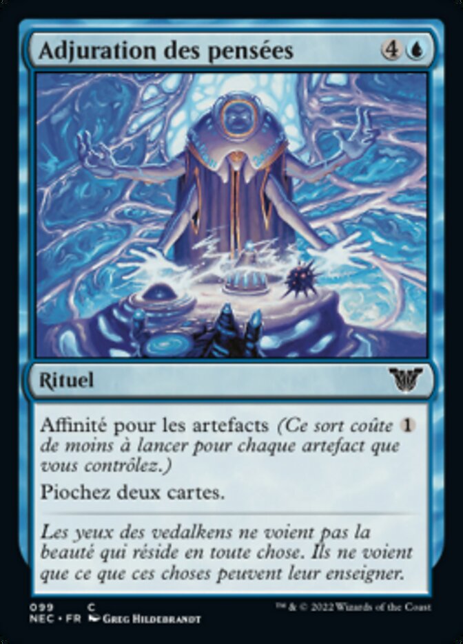 Adjuration des pensées