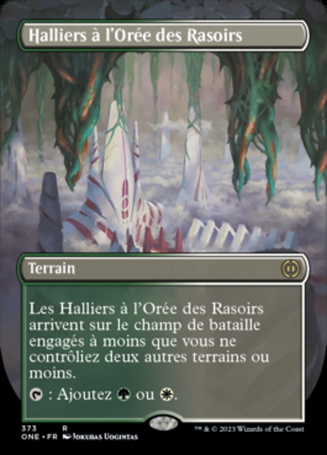 Halliers à l'Orée des Rasoirs