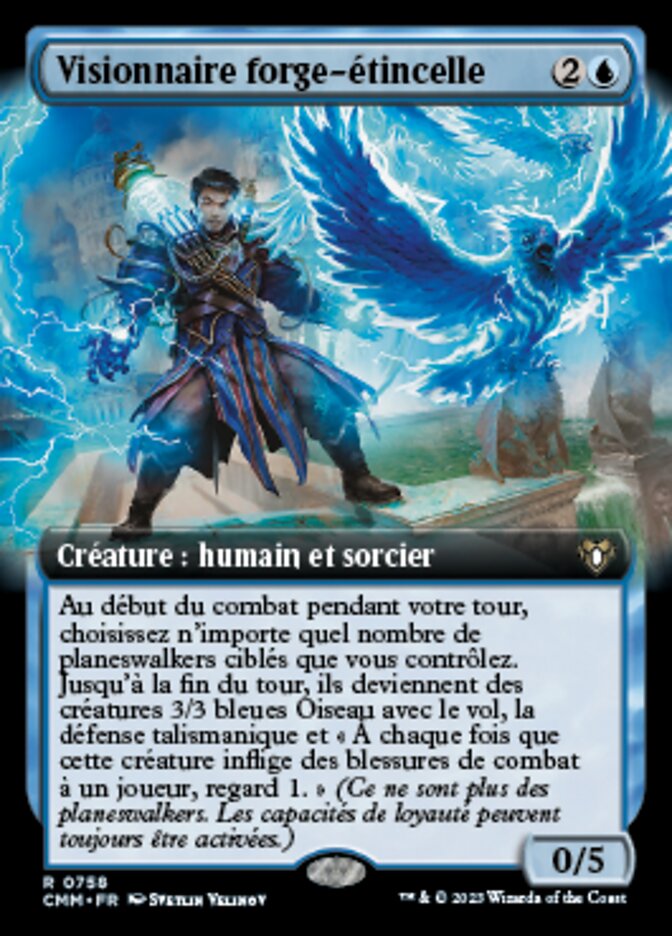 Visionnaire forge-étincelle