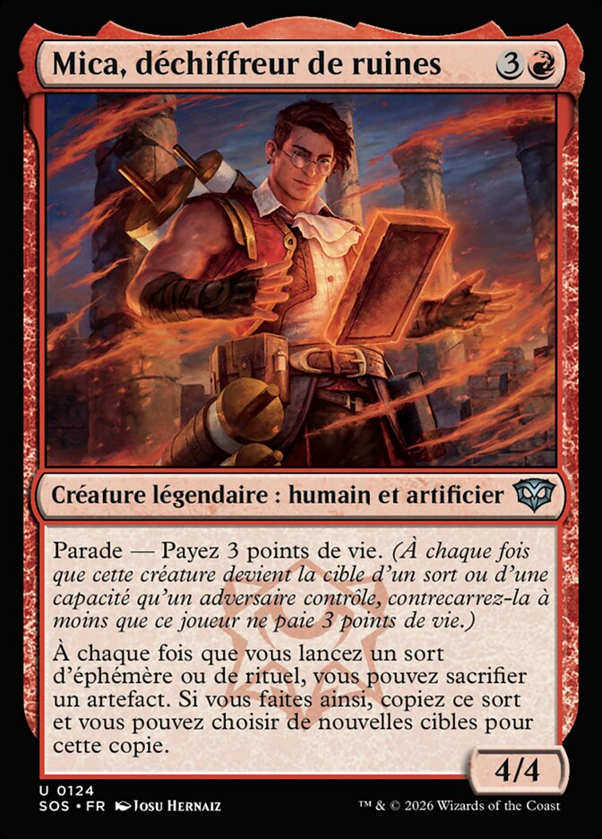 Mica, déchiffreur de ruines