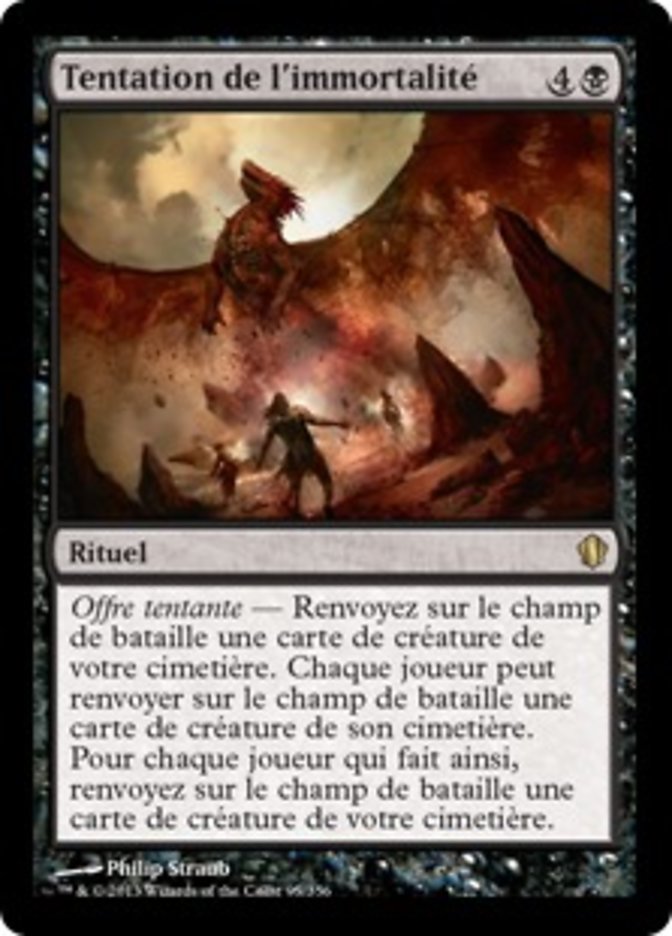 Tentation de l'immortalité
