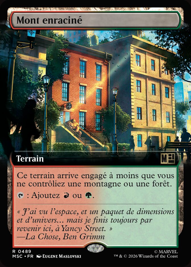 Mont enraciné