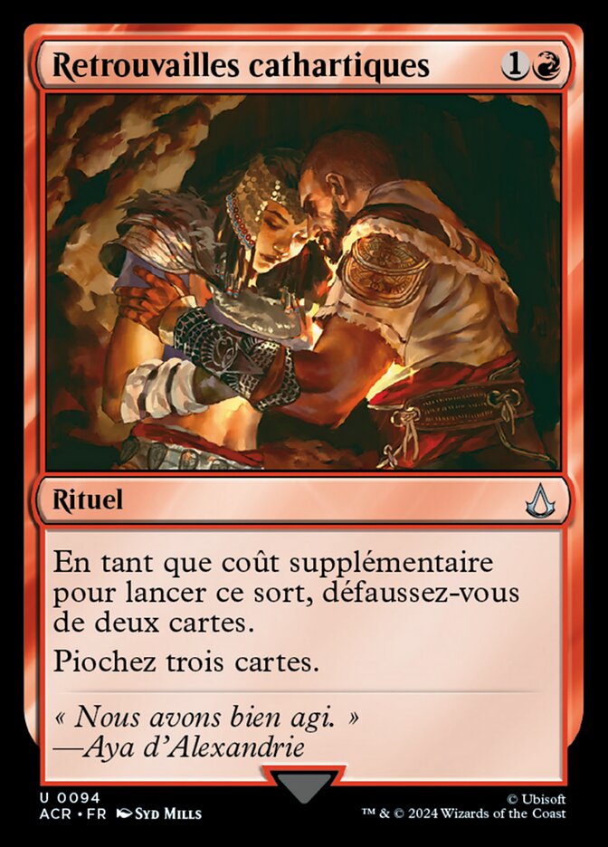 Retrouvailles cathartiques