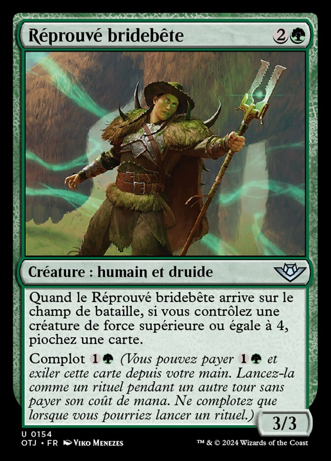 Réprouvé bridebête