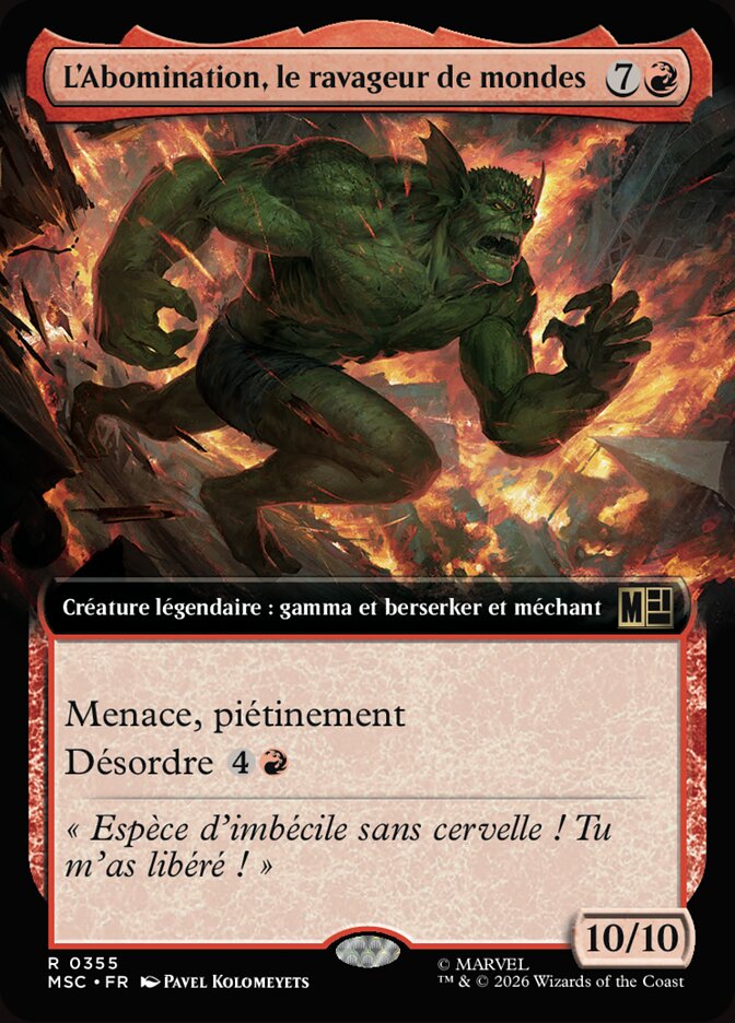 L'Abomination, le ravageur de mondes