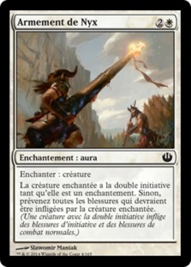 Armement de Nyx