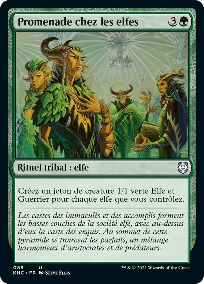 Promenade chez les elfes