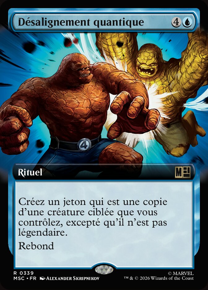 Désalignement quantique