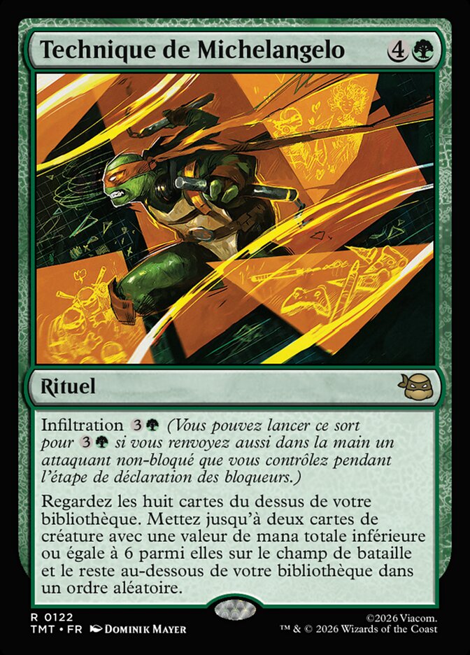 Technique de Michelangelo