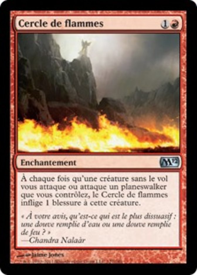 Cercle de flammes