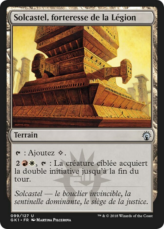 Solcastel, forteresse de la Légion