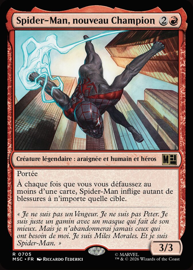 Spider-Man, nouveau Champion