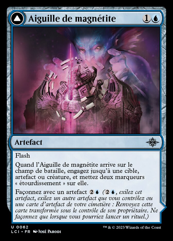 Aiguille de magnétite