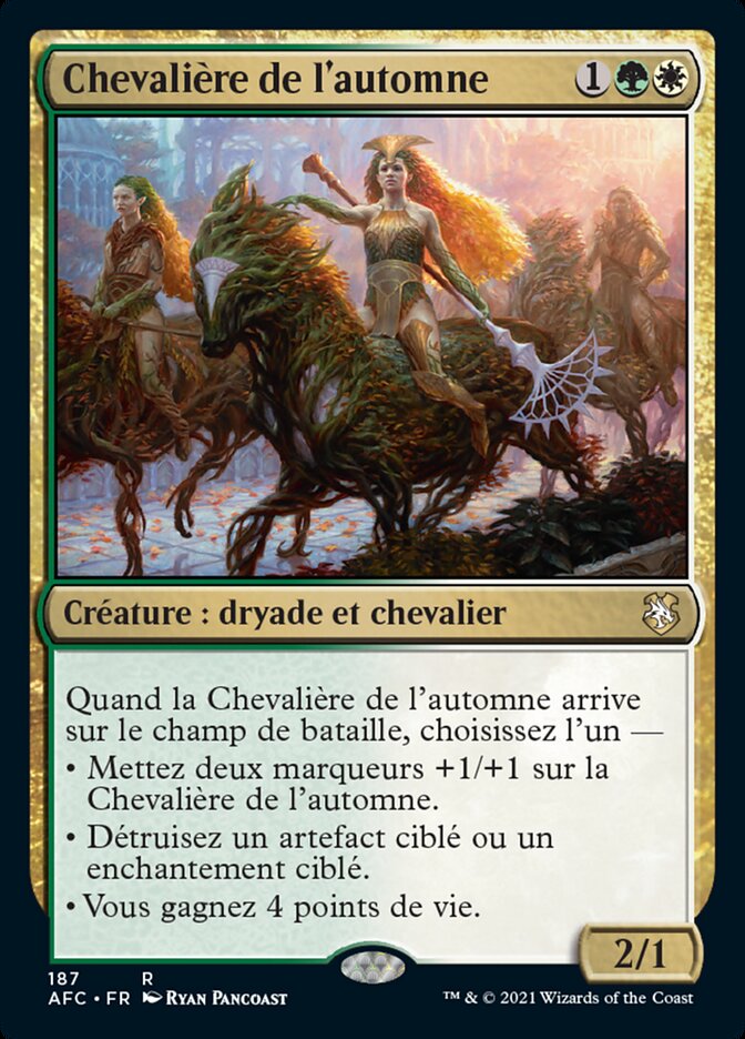 Chevalière de l'automne