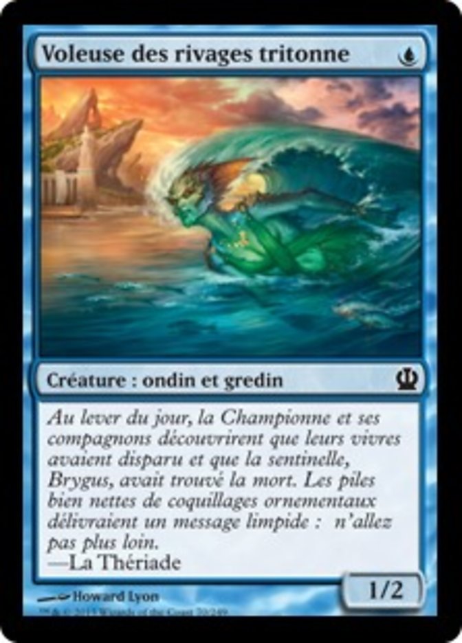 Voleuse des rivages tritonne