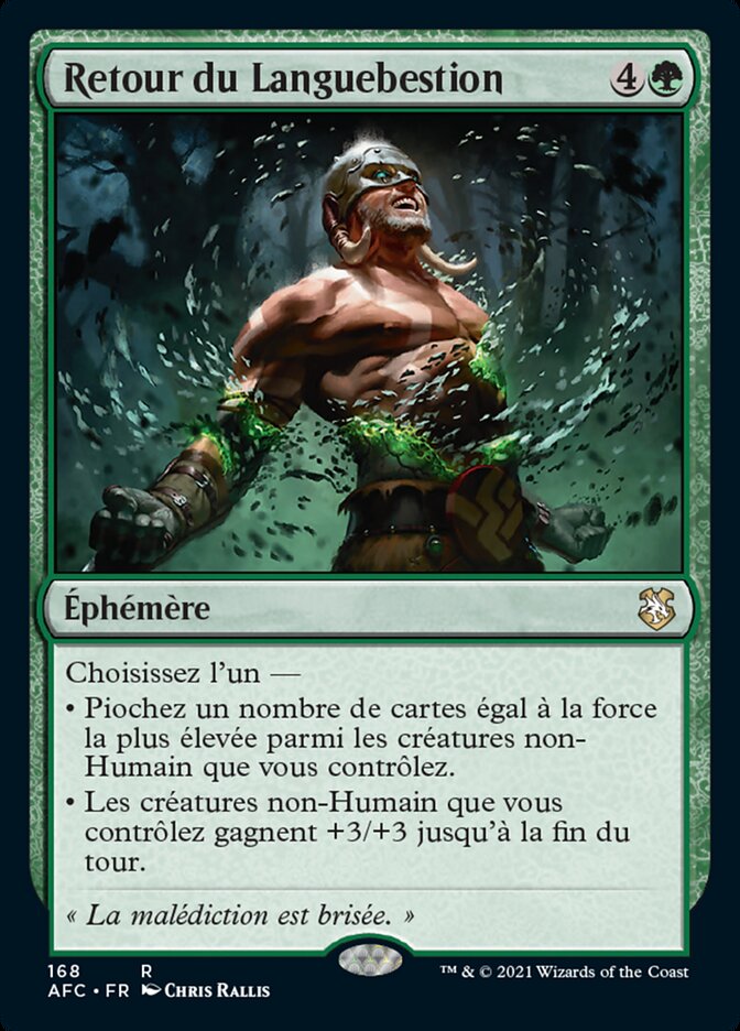 Retour du Languebestion