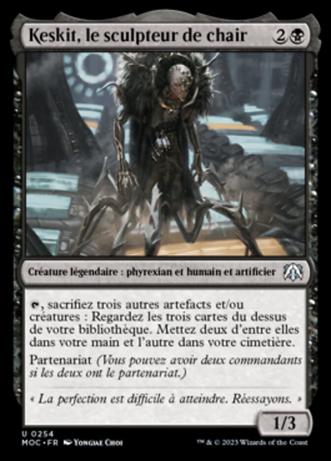 Keskit, le sculpteur de chair