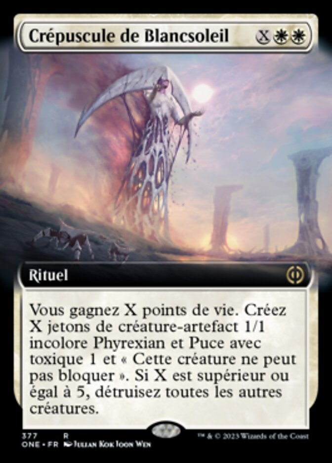 Crépuscule de Blancsoleil