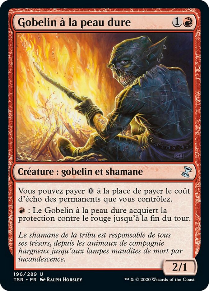 Gobelin à la peau dure