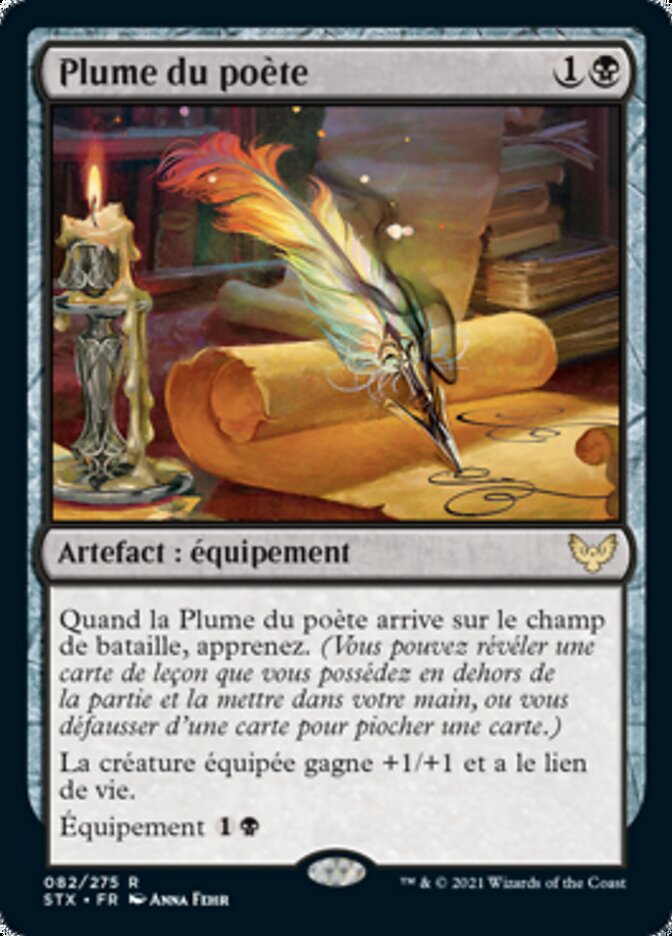 Plume du poète