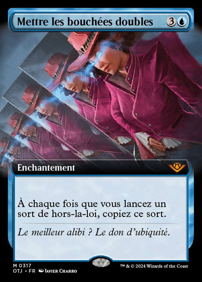 Mettre les bouchées doubles