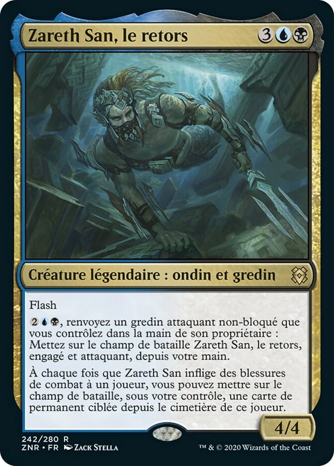 Zareth San, le retors