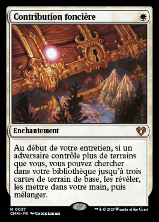 Contribution foncière