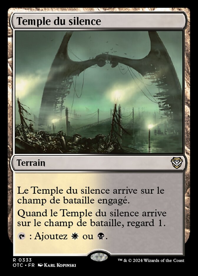Temple du silence