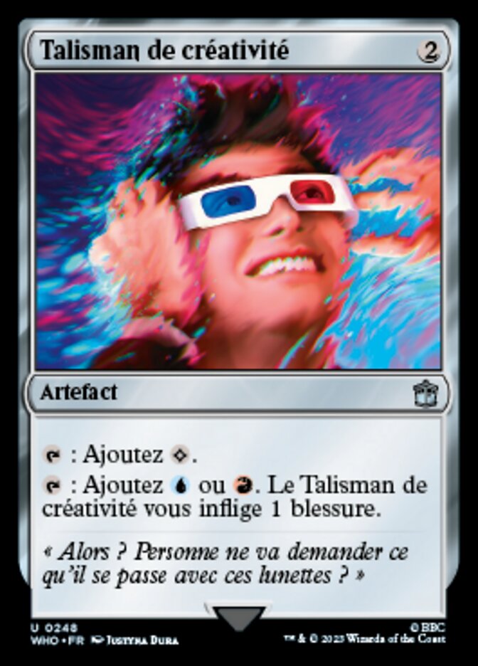 Talisman de créativité