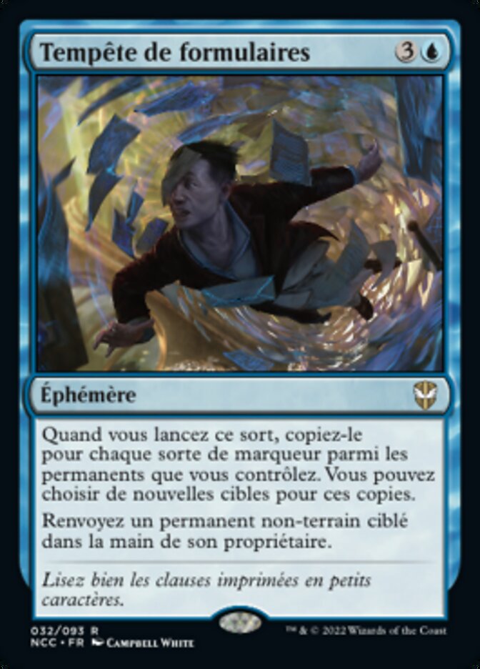 Tempête de formulaires