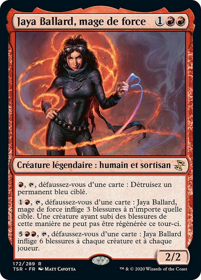Jaya Ballard, mage de force
