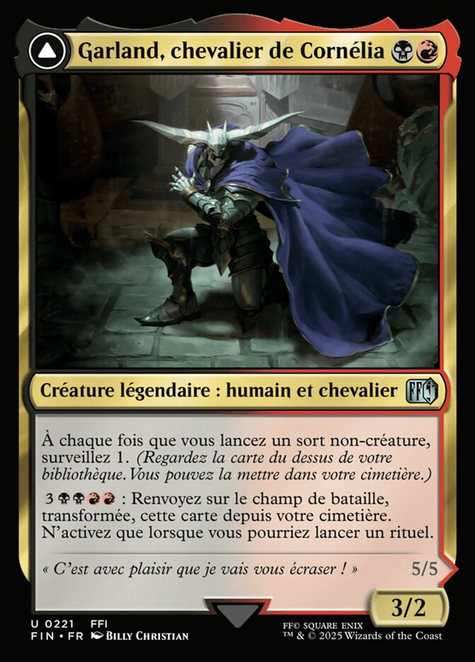 Garland, Knight of Cornelia