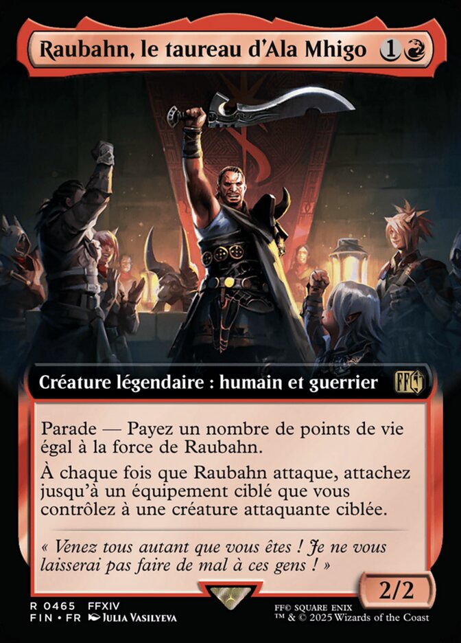 Raubahn, le taureau d'Ala Mhigo