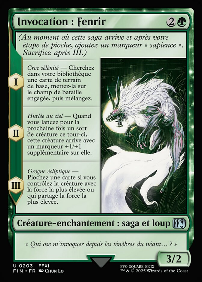 Invocation : Fenrir