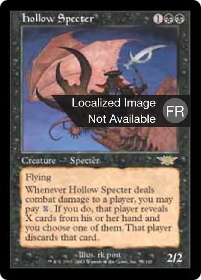 Spectre creux