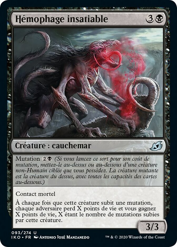 Hémophage insatiable