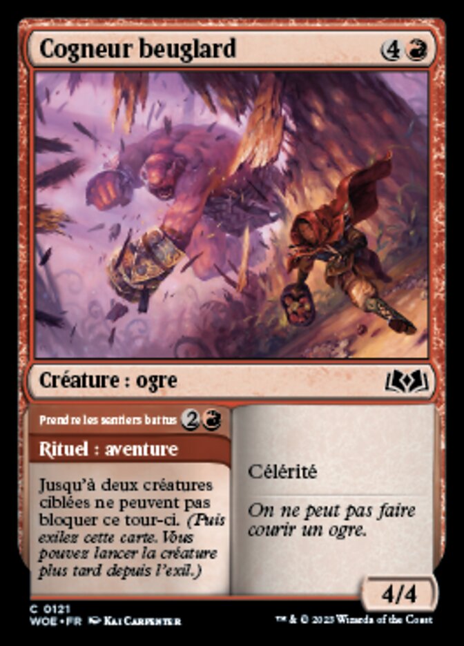 Cogneur beuglard