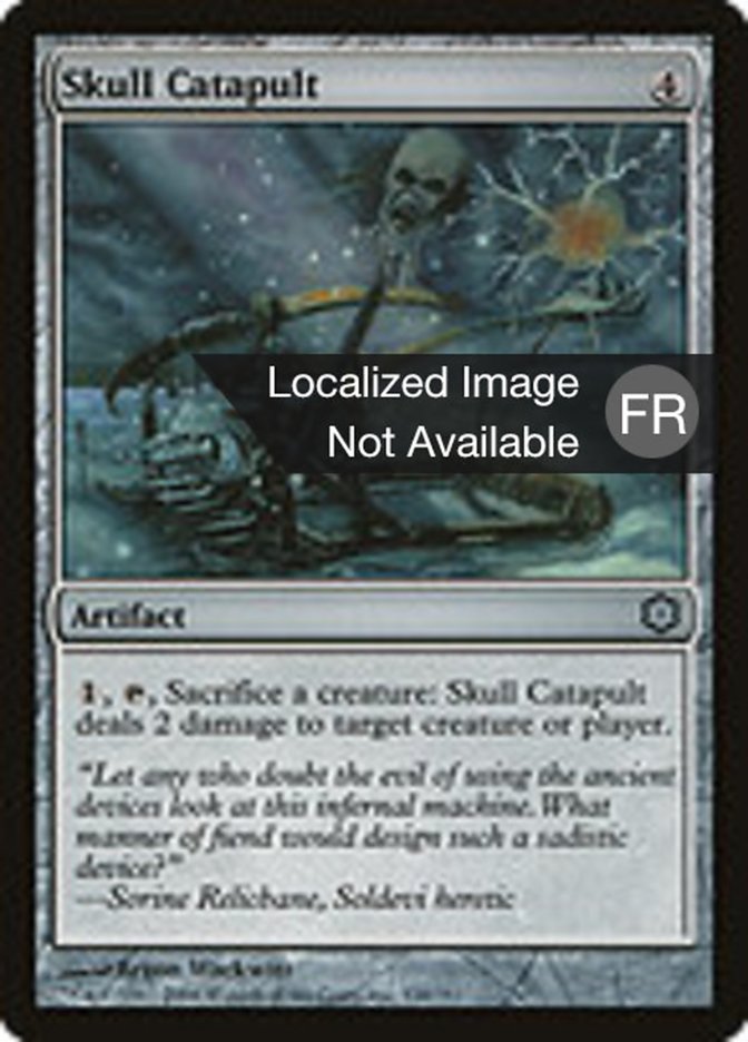 Catapulte des crânes