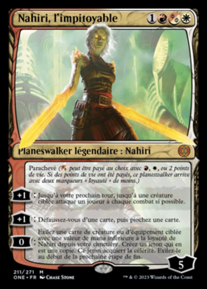 Nahiri, l'impitoyable