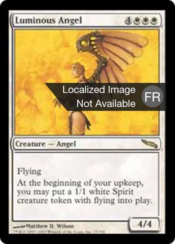 Ange lumineux