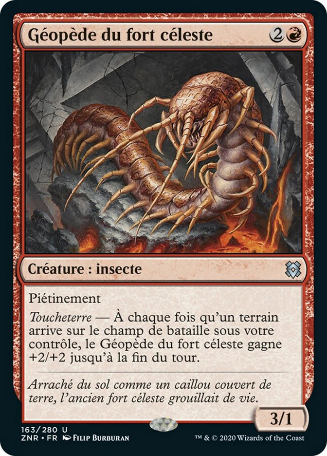 Géopède du fort céleste
