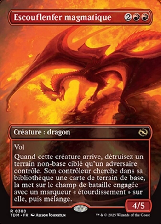 Escouflenfer magmatique