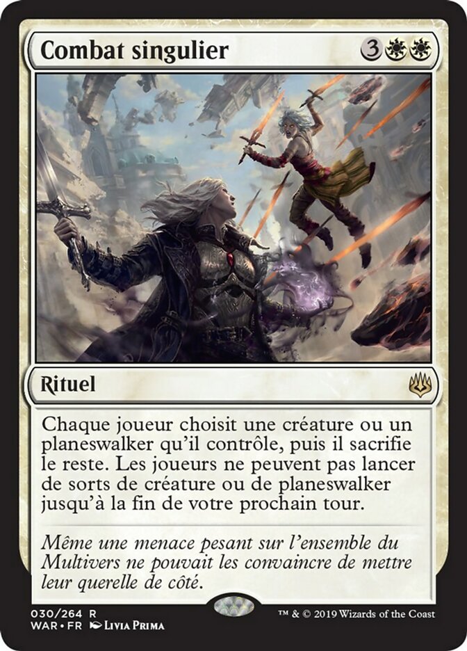 Combat singulier
