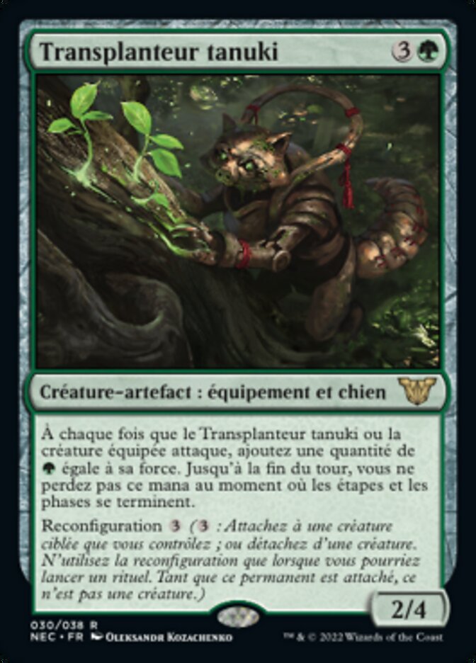 Transplanteur tanuki