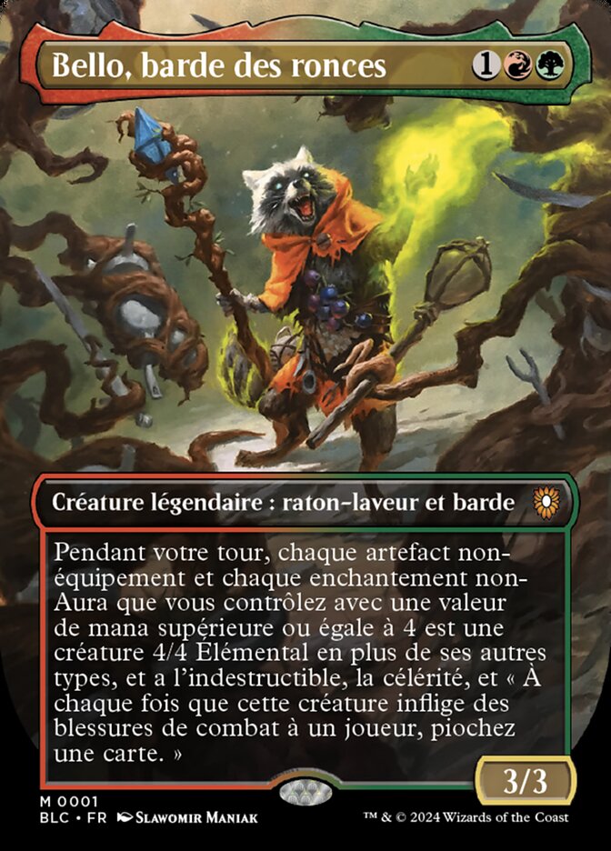 Bello, barde des ronces